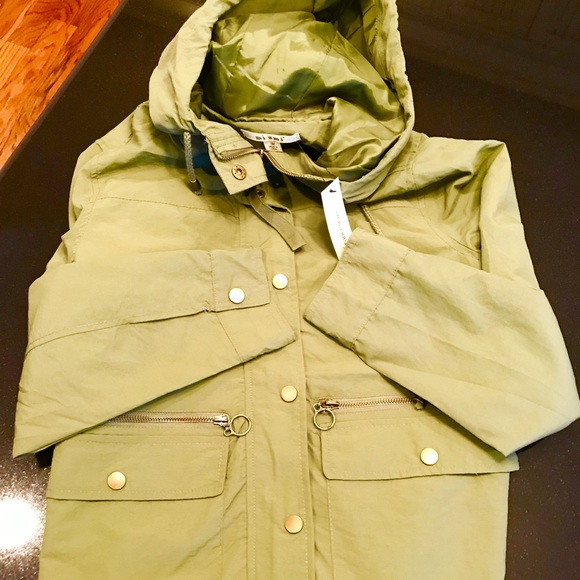 Miami Brand NWT Army Green Jacket Size Medium - Picture 2 of 8